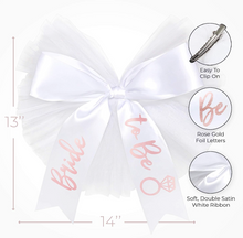 Load image into Gallery viewer, Effortless Events Bride to Be Bikini Veil (Rose Gold)