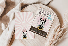 Load image into Gallery viewer, Girl Birthday Invite | Printable 2nd Birthday Invitation | Girl Birthday | 2nd Girl Birthday Invite | Girl Birthday Party