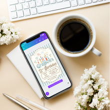 Load image into Gallery viewer, Boy Birthday Invite | 2nd Birthday Invitation | Boy Birthday Theme | Digital Birthday Invite | Boy Birthday Party