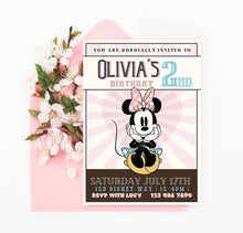 Load image into Gallery viewer, Girl Birthday Invite | Printable 2nd Birthday Invitation | Girl Birthday | 2nd Girl Birthday Invite | Girl Birthday Party