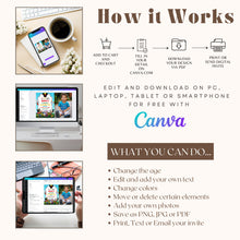 Load image into Gallery viewer, Boy Birthday Invite | 2nd Birthday Invitation | Boy Birthday Theme | Digital Birthday Invite | Boy Birthday Party