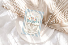 Load image into Gallery viewer, Boy Birthday Invite | 2nd Birthday Invitation | Boy Birthday Theme | Digital Birthday Invite | Boy Birthday Party