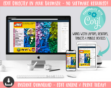 Load image into Gallery viewer, LEGOS Party | Editable LEGOS Boy Birthday Invitation | Lego Party Invitation | Birthday Party for Boy | Kids Birthday