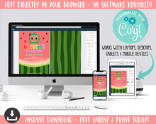 Load image into Gallery viewer, Digital Cocomelon Birthday invitation | Cocomelon invites | E-invite | Digital invite | Card Invite | 2nd birthday | Girl Birthday