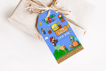 Load image into Gallery viewer, Mario Bros Birthday Invite | Super Mario Brothers Birthday Invitation | Mario Brothers Birthday Invitation | Mario Cart Birthday
