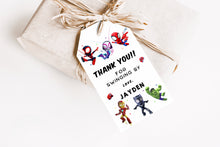 Load image into Gallery viewer, Birthday Invite Spider Theme Digital Invited Editable Printable Invite for Five Year Old 5th Birthday Party Invite Spidey and Friends