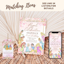 Load image into Gallery viewer, Princess Bottle Wrapper | Princess Pink Bottle Wrapper Printable | Princess, DIGITAL FILE ONLY